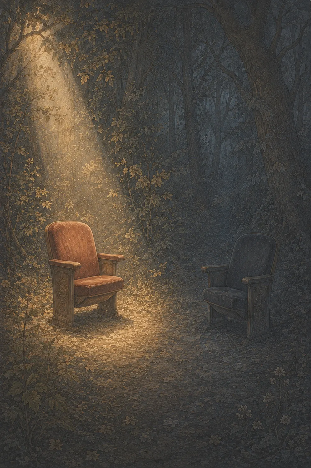 Two seats, one warm and one going cold